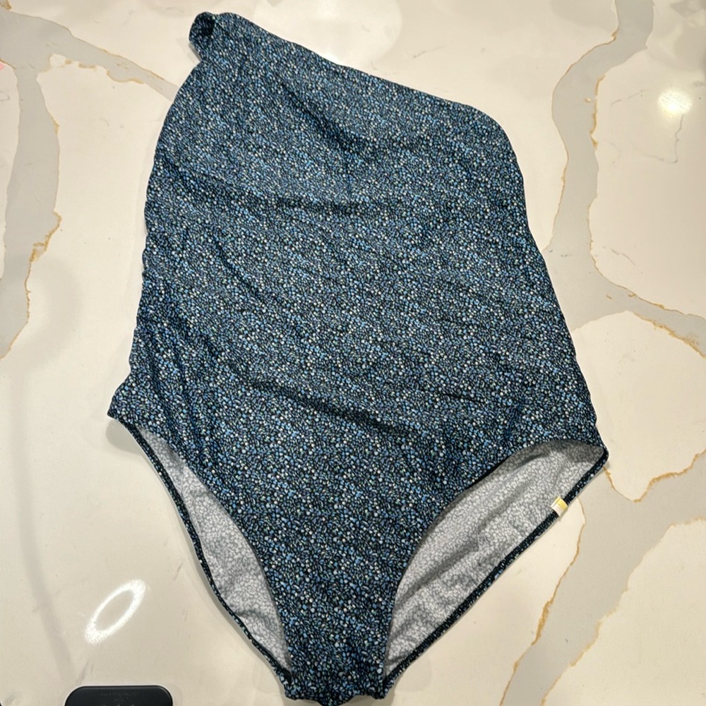 Summersalt Blue One-Shoulder One Piece